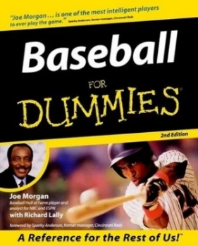 Image of Baseball for Dummies by Joe Morgan Paperback