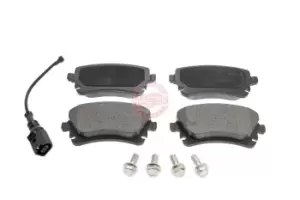 Image of MASTER-SPORT Brake pad set Premium incl. wear warning contact 13046028822N-SET-MS Brake pads,Brake pad set, disc brake VW