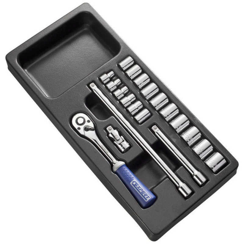 Image of Facom Expert by Facom E194678B Expert 20 Piece 3/8" Socket Set Module