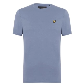 Image of Lyle and Scott Basic Logo T Shirt - BlueW477