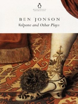Image of Volpone and Other Plays by Lorna Hutson Paperback