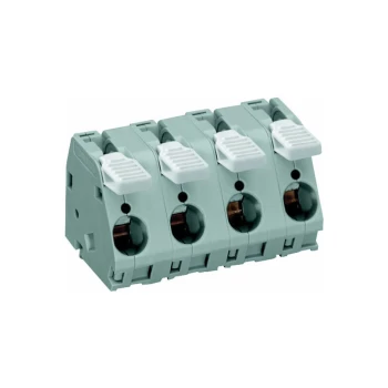 Image of Wago - 2716-202 PCB Terminal Block 2 Pole Grey Pitch 16mm