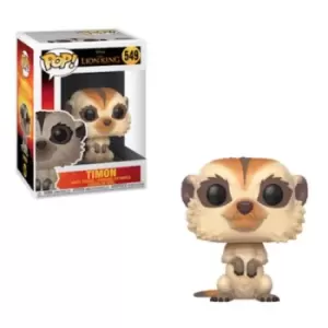 image of Disney Lion King Timon Flocked EXC Pop! Vinyl Figure