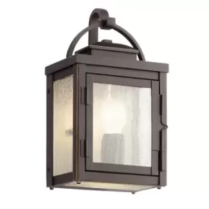 Image of Kichler Carlson Outdoor Wall Lantern Rubbed Bronze, IP44