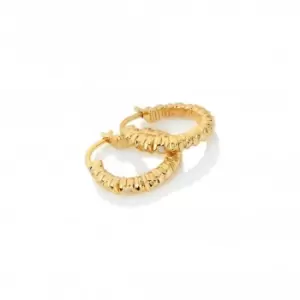 Image of 18ct Gold Plated Sterling Silver Believe Earrings DE685
