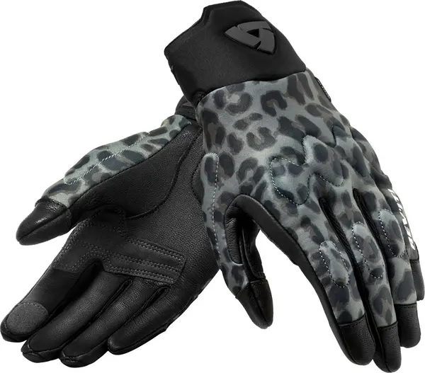Image of REV'IT! Spectrum Ladies Leopard Dark Gray Size XL