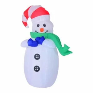Image of Inflatable Light Up Christmas Snowman 120cm, none