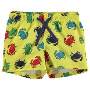 image of Benetton Child Boys Swim Shorts - Yellow