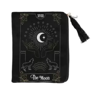 Image of Tarot Card Moon Zipper Pouch