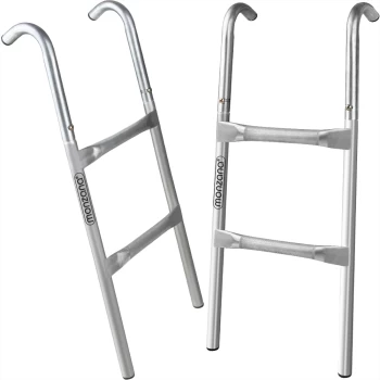 image of Trampoline Ladder 76cm / 2 Steps Metal Universal Fit