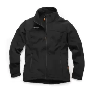 Image of Scruffs Black Softshell Jacket, Size 10