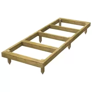 Image of Power Sheds 8 x 3ft Pressure Treated Garden Building Base Kit