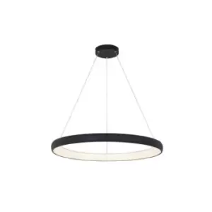 Image of Kapedes Ceiling Pendant Light 60W 3000K Aluminum Sandy Black