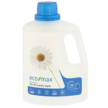 image of Eco-Max Non-Bio Laundry Liquid - Fragrance-Free (100 washes)