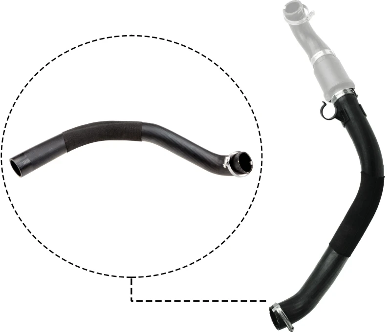 Image of GATES Charger intake hose GATES 09-0623