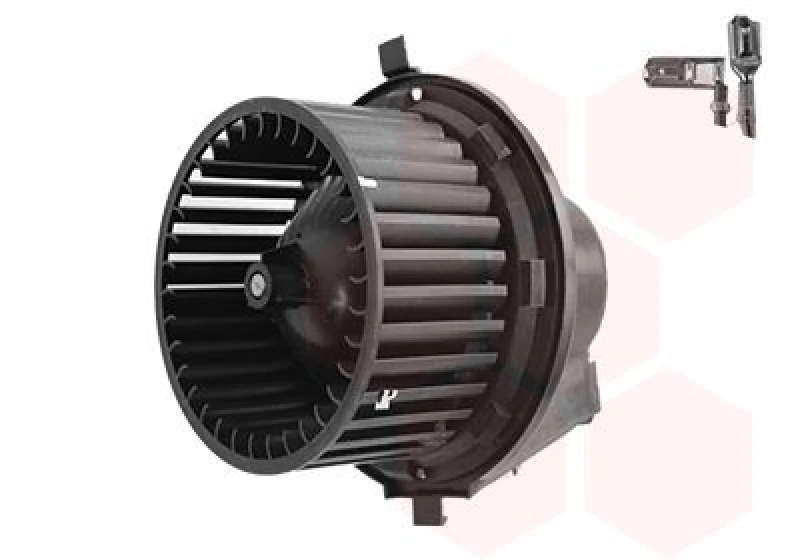 Image of VAN WEZEL Blower motor VAN WEZEL 5812773