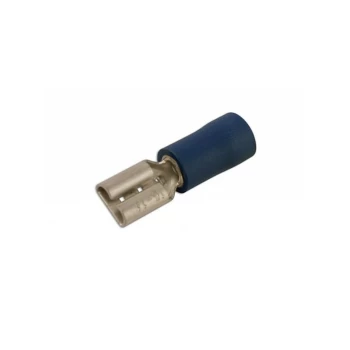 Image of Connect - Wiring ors - Blue - Female Slide-On - 6.3mm - Pack Of 100 - 30171