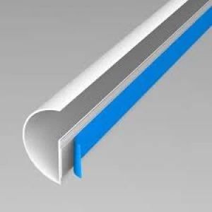 Image of D-Line 50x25mm CableTraC 400mm Length White Ref TRAC5001 Pack 4