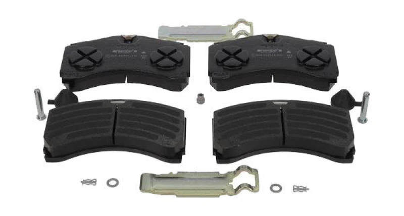 Image of FERODO FCV4418PTS Brake pad set prepared for wear warning indicator, with accessories Brake Pad Set,disc brake (402)