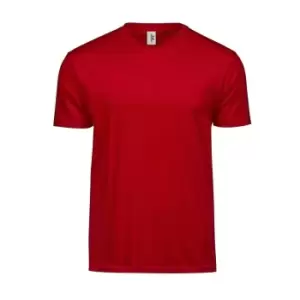 image of Tee Jays Mens Power T-Shirt (4XL) (Red)