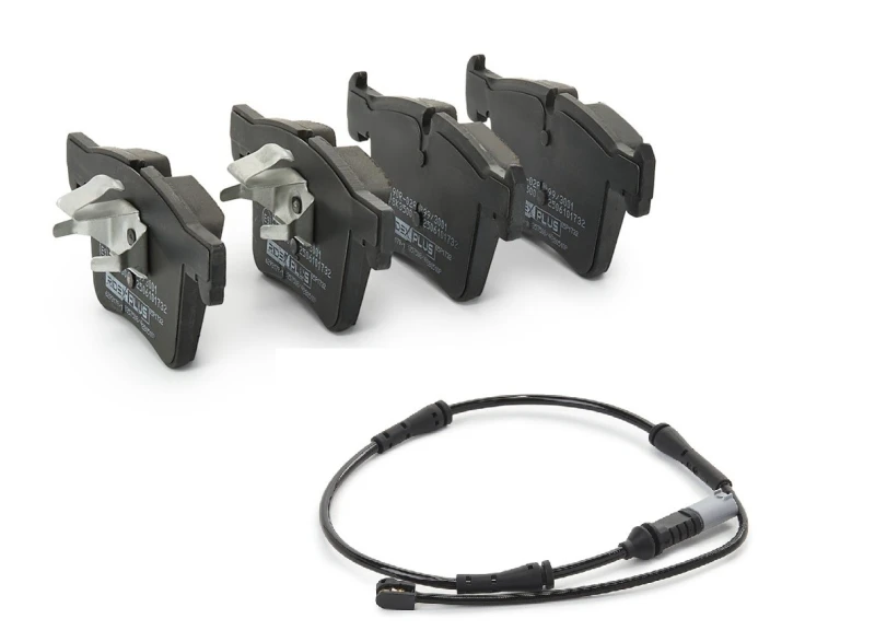 Image of RIDEX PLUS 402B2343P Brake pad set Brake Pad Set,disc brake (402)