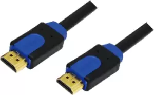 image of LogiLink CHB1103 HDMI cable 3m HDMI Type A (Standard) Black, Blue