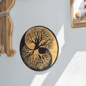 Image of LAZ068 Multicolor Decorative Wooden Wall Accessory