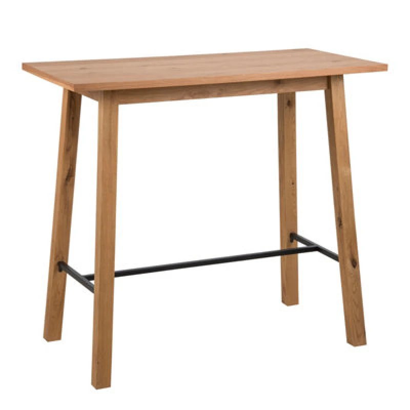 Image of Furniture To Go Chara Bar Table In Wild Oak Veneer
