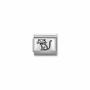 Image of Nomination 330109/53 Composable Classic OXYDISED PLATES 2 In Jewellery