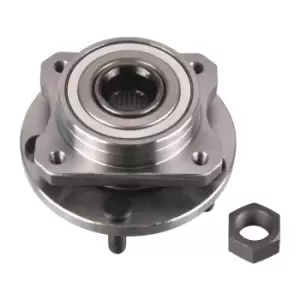Image of Wheel Bearing Kit ADA108201 by Blue Print Front Axle Left/Right