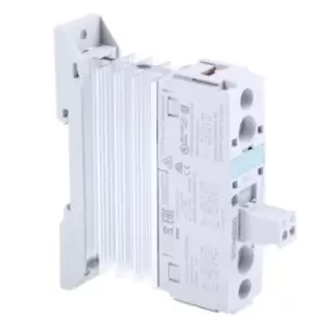 image of Siemens 10.5 A SPNO Solid State Relay, Zero Crossing, DIN Rail, Thyristor, 230 V Maximum Load