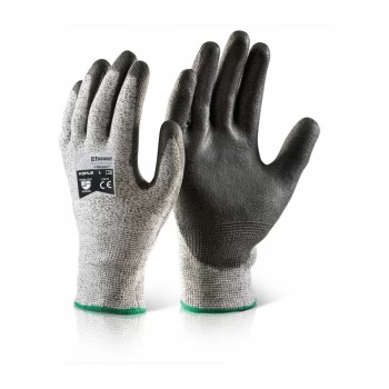 Image of PU COATED CUT RESISTANT GLOVE XXL 11 - Black - Click