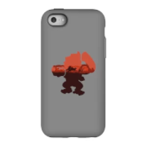 image of Nintendo Donkey Kong Silhouette Serengeti Phone Case - iPhone 5C - Tough Case - Gloss