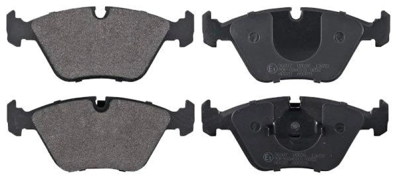 Image of A.B.S. 36807 Brake pad set prepared for wear warning indicator Brake Pad Set,disc brake (402)