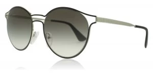 Image of Prada Cinema Sunglasses Black Silver 1AB0A7 53mm