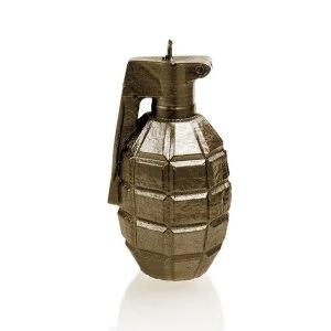 Image of Brass Large Grenade Candle