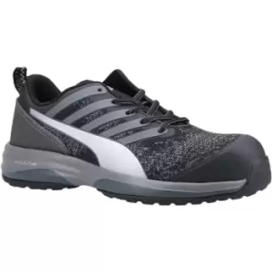 image of Puma Mens Charge Low Safety Trainers (11 UK) (Black/Grey) - Black/Grey