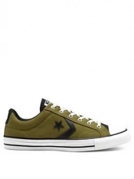 image of Converse Star Player - Green/Black , Green/Black, Size 7, Men