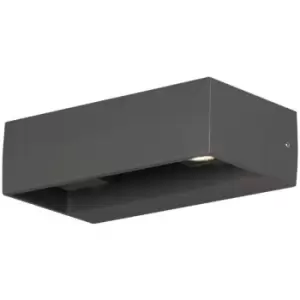 Image of LED Wall Light Monza 2x6W Dark Grey Anthracite - Konstsmide