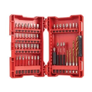 image of Milwaukee Power Tools SHOCKWAVE Impact Duty Bit Set, 49 Piece