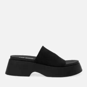 Image of Steve Madden Throw Back Canvas Mules - UK 3