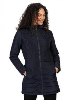 image of Regatta Parmenia Insulated Jacket - Navy, Size 12, Women