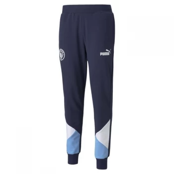 image of Puma Manchester City Cult Track Pants Mens - Navy