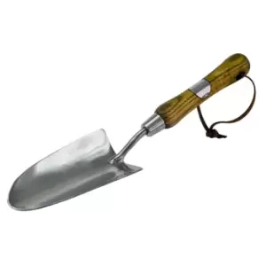 Image of Rolson Stainless Steel Hand Trowel with Ash Handle