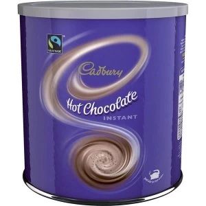 image of Cadbury 2KG Chocolate Break Instant Hot Chocolate in a Resealable Tin