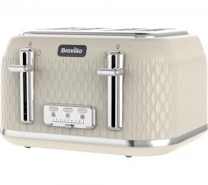 image of Breville Curve VTT788 4 Slice Toaster