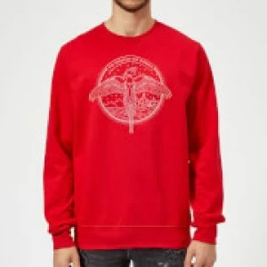 Image of Harry Potter Order Of The Phoenix Sweatshirt - Red - L
