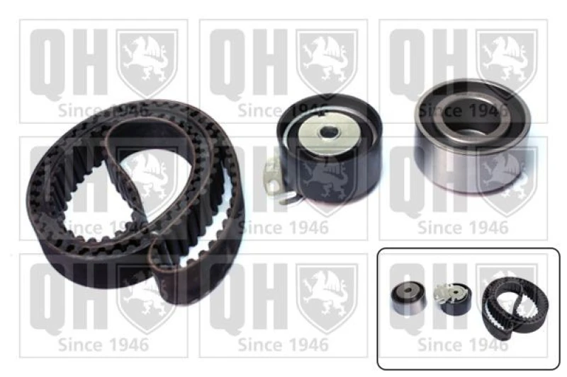 Image of QUINTON HAZELL Timing belt kit QUINTON HAZELL QBK233