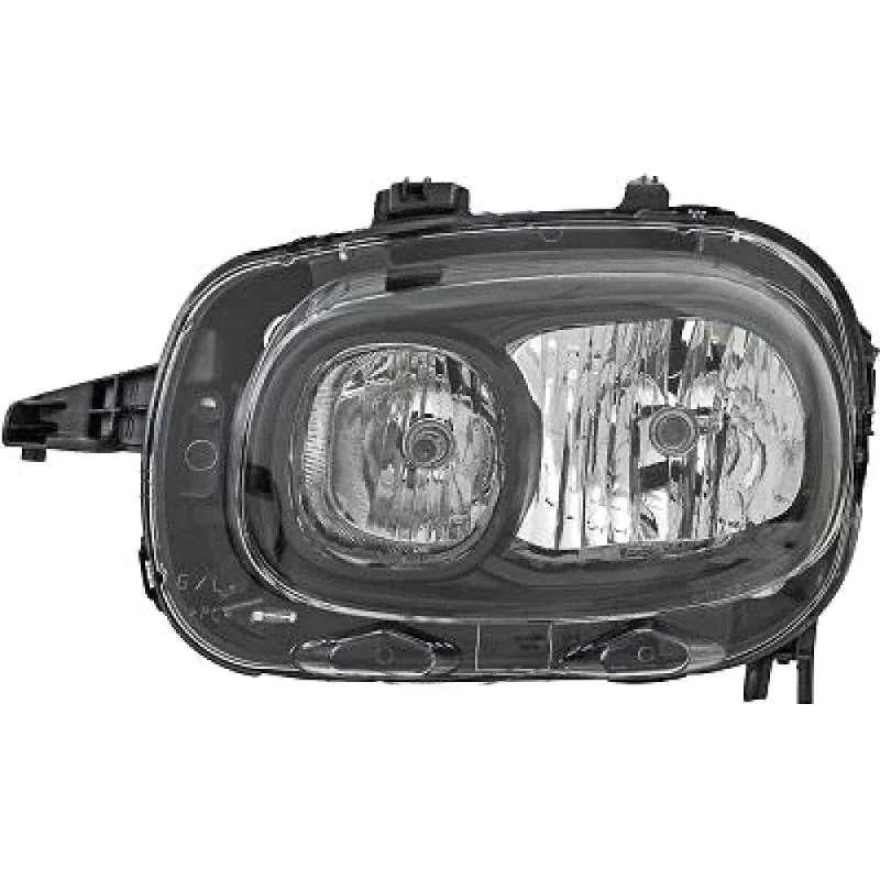 Image of DIEDERICHS 4007081 Headlights Priority Parts H7/H7, Left, with motor for headlamp levelling Headlight (259)