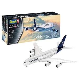 image of Airbus A380-800 Lufthansa New Livery Revell Model Kit